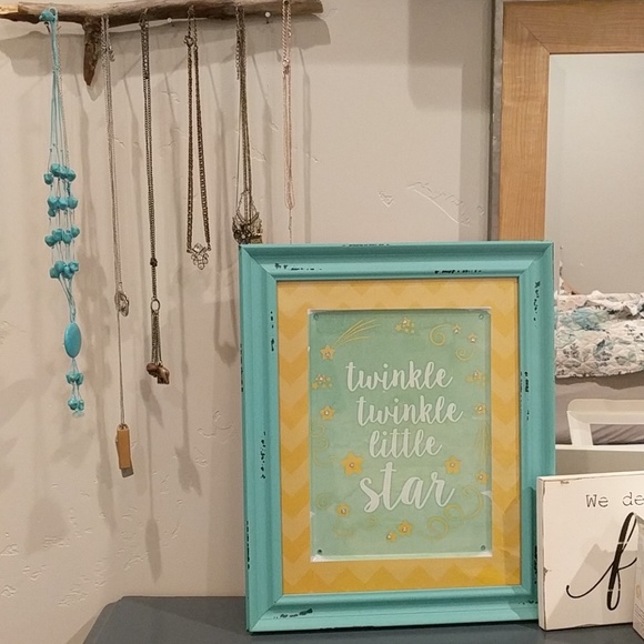 Wall art home decor Twinkle Little Star distressed - Picture 1 of 4